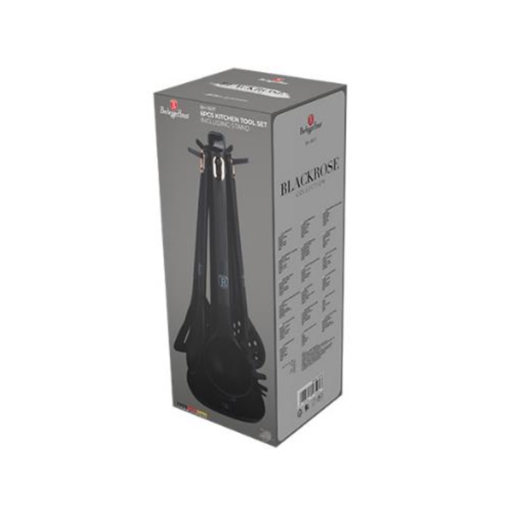 Zestaw przyborów kuchennych Berling Haus Black Rose BH-8617