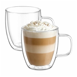 Szklanki kubki termiczne MIA 350ml 2szt