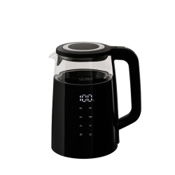 Czajnik elektryczny z wyświetlaczem Berlinger Haus Black Silver BH-9476