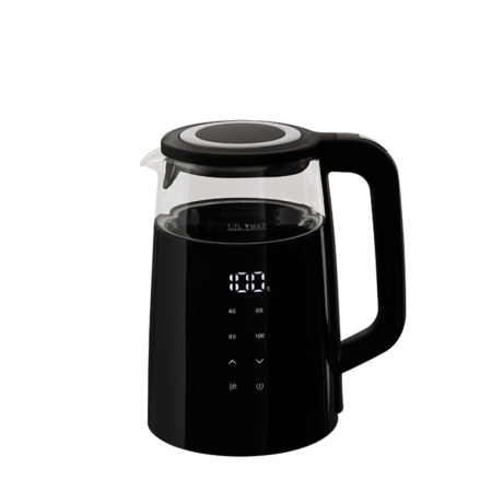 Przejdź do produktu Czajnik elektryczny z wyświetlaczem Berlinger Haus Matte Black 1.7L BH-9476