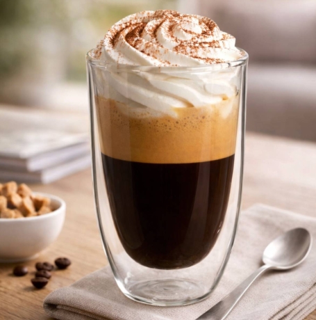 Przejdź do produktu Vialli Design AMO 350ml szklanki termiczne latte 6szt