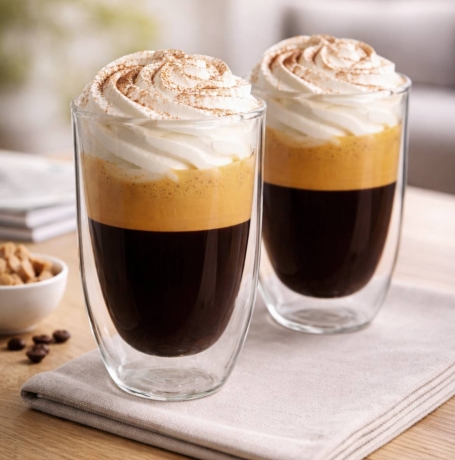 Przejdź do produktu Vialli Design AMO 350ml 2 szklanki termiczne latte