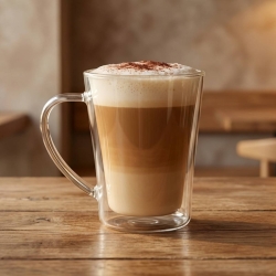 Szklanka termiczna kubek do kawy herbaty Vialli Design AMO 250ml 1szt