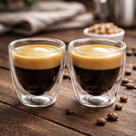 Przejdź do produktu Szklanki do kawy Espresso Vialli Design 80ml 2szt