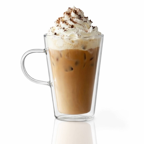 Przejdź do produktu Szklanka termiczna kubek do kawy herbaty Vialli Design AMO 320ml 1szt 