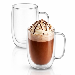 Szklanki kubki termiczne do kawy i herbaty AMBITION MIA 300ml 2szt