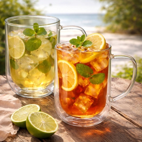 Przejdź do produktu Kubek termiczny AMBITION MIA 400ml XXL 2szt