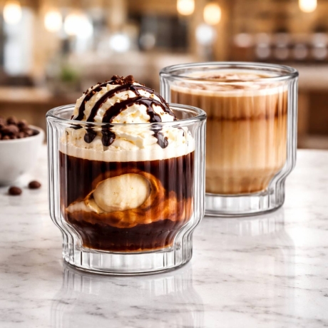 Przejdź do produktu Szklanki termiczne Vialli Design LUNGO 260ml 2szt