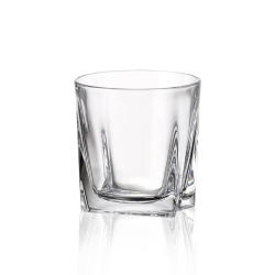 BOHEMIA Kathrene ekskluzywny kryształowy zestaw do whisky 6+1
