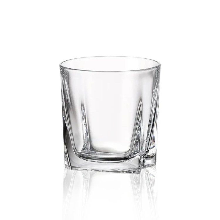 BOHEMIA Kathrene ekskluzywny kryształowy zestaw do whisky 6+1