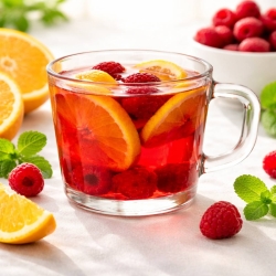 Duży solidny KUBEK szklanka z uchem JUMBO do herbaty kawy TG LENA 475ml 1szt