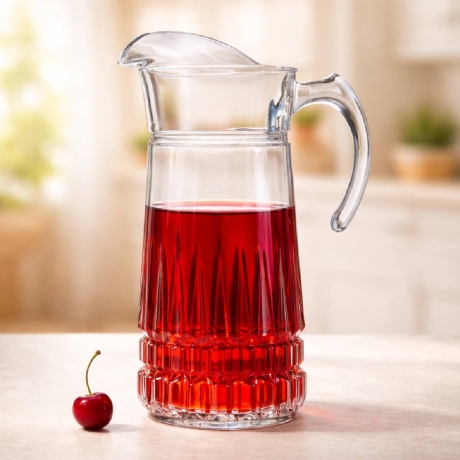 Przejdź do produktu Solidny szklany dzbanek do wody soku LUMINARC Imperator 2L