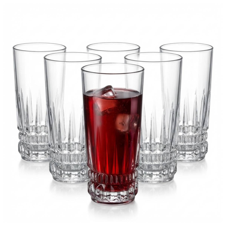 Wysokie szklanki long drink Luminarc Imperator 330 ml
