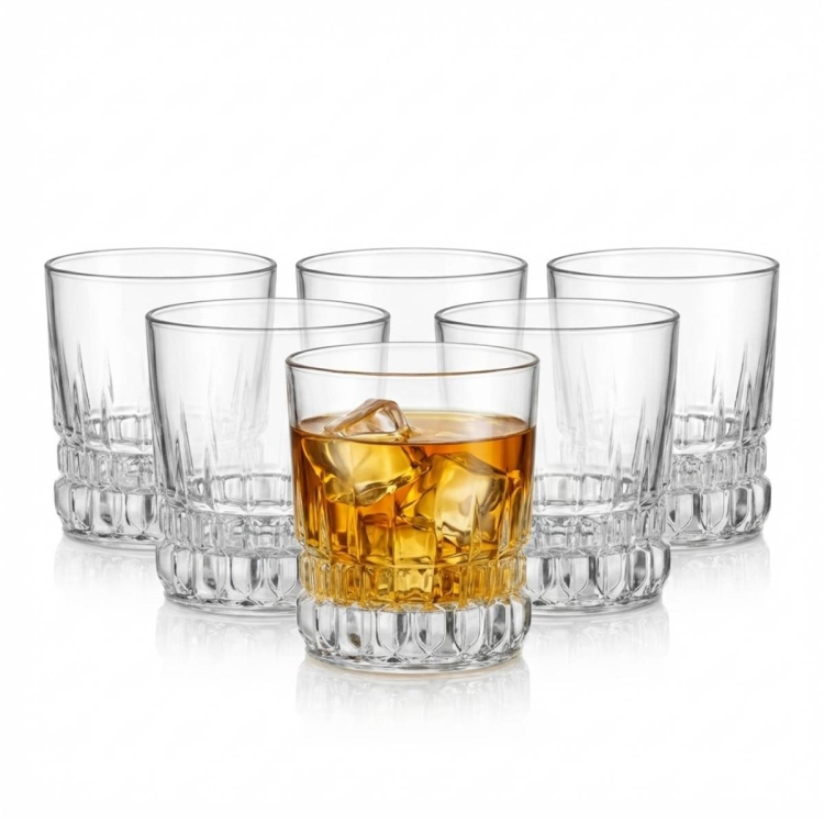 Niskie szklanki do whisky drinków Luminarc Imperator 300 ml
