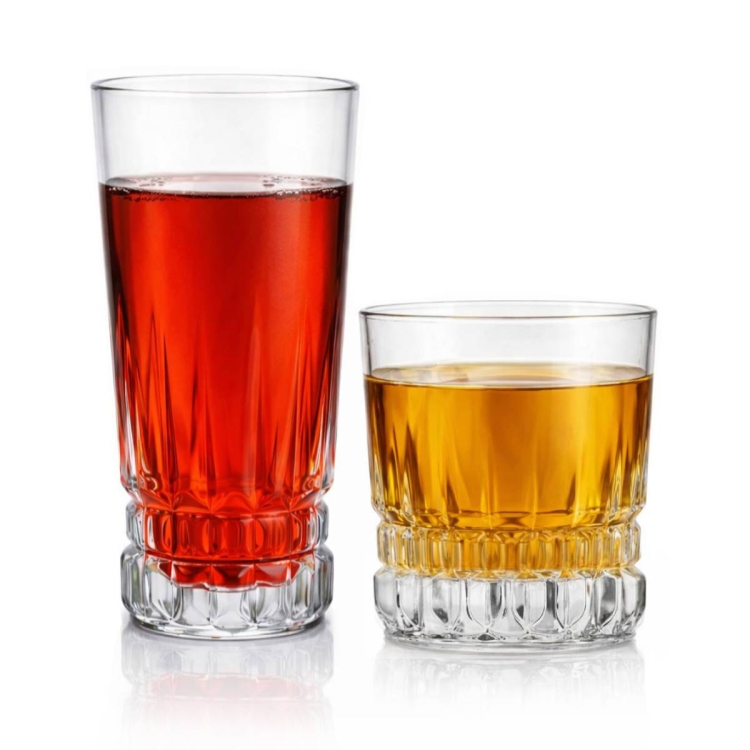 Luminarc IMPERATOR szklanki niskie + wysokie | 300+330ml | 12 szt.