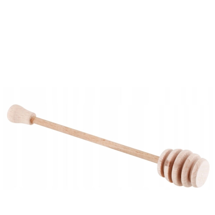 Drewniana łyżka nabierak do miodu 18cm