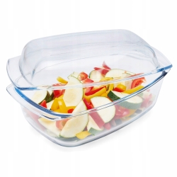 Szklane naczynie żaroodporne do zapiekania Termisil 5,2L