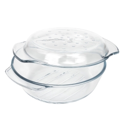 Szklane naczynie żaroodporne do zapiekania Termisil 2,4L