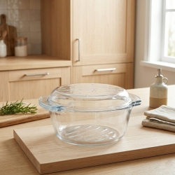 Szklane naczynie żaroodporne do zapiekania Termisil 2,4L