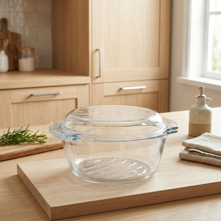 Szklane naczynie żaroodporne do zapiekania Termisil 2,4L