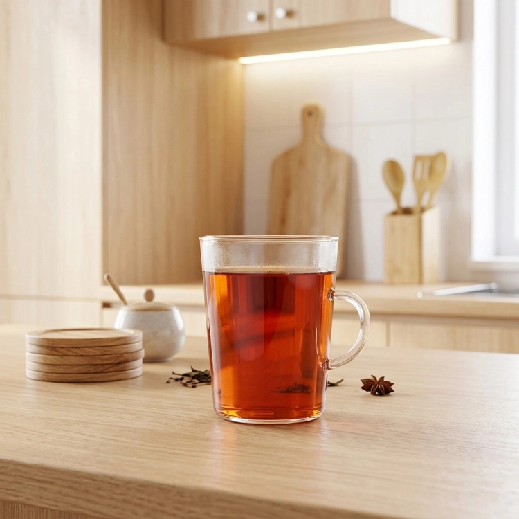 Komplet szklanek żaroodpornych do herbaty kawy Termisil 220ml 6 szt.