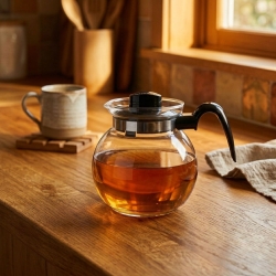 Dzbanek żaroodporny szklany zaparzacz Termisil 1,5L