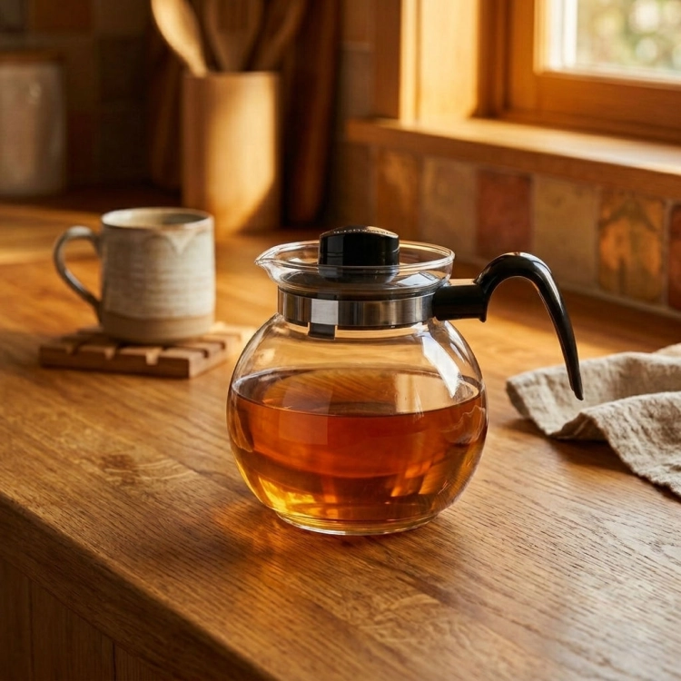 Dzbanek żaroodporny szklany zaparzacz Termisil 1,5L