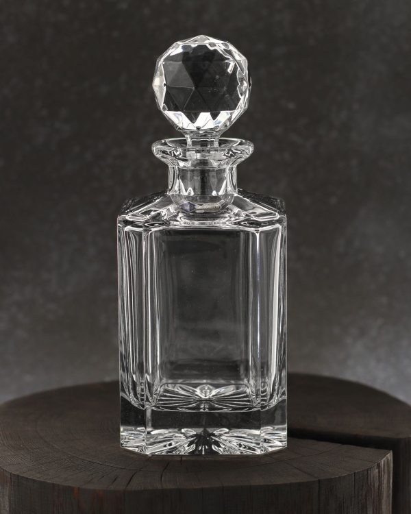 Ekskluzywna KRYSZTAŁOWA karafka do whisky Bohemia JIHLAVA 800ml