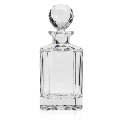 Ekskluzywna KRYSZTAŁOWA karafka do whisky Bohemia JIHLAVA 800ml