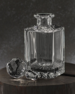 Ekskluzywna KRYSZTAŁOWA karafka do whisky Bohemia JIHLAVA 800ml