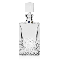 Ekskluzywna KRYSZTAŁOWA karafka do whisky Bohemia NICOLETTE 1000ml