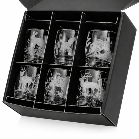 Przejdź do produktu Szklanki do whisky  "Myśliwskie" (8011) 250 ml  | 6 szt. w pudełku Szklanka.pl