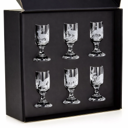 Kieliszki do wódki Myśliwskie 20 ml 6 szt. w pudełku szklanka.pl