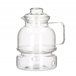 Dzbanek żaroodporny z podgrzewaczem Termisil 1,5L