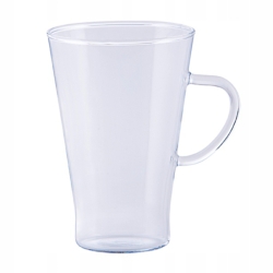 Zestaw szklanek żaroodpornych do herbaty kawy Termisil 400ml 6 szt.