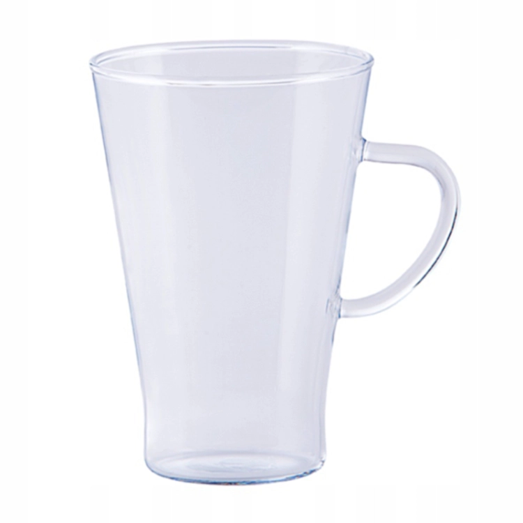 Zestaw szklanek żaroodpornych do herbaty kawy Termisil 400ml 6 szt.