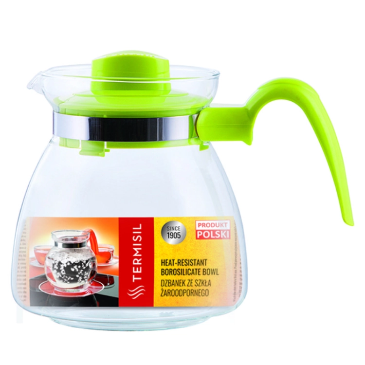 Dzbanek żaroodporny szklany zaparzacz Termisil Maja 1,25L