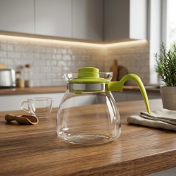 Dzbanek żaroodporny szklany zaparzacz Termisil Maja 1,25L