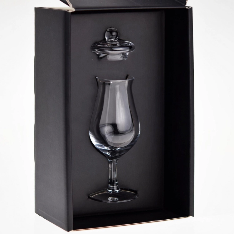 Degustacyjny kieliszek z pokrywką do whisky 100ml - Handmade