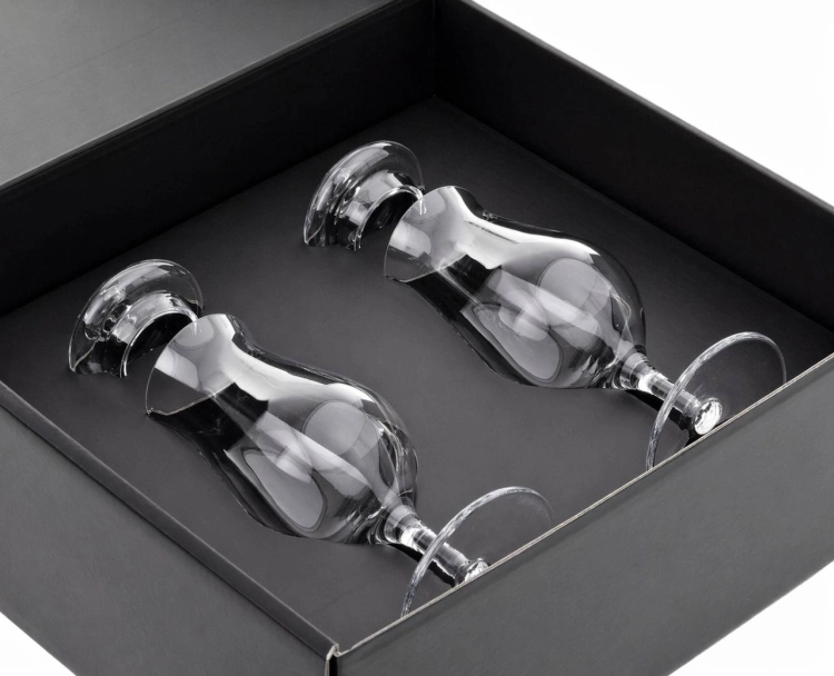 Degustacyjne kieliszki z pokrywką do whisky 100ml - 2 komplety