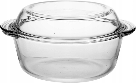 Przejdź do produktu Garnek żaroodporny okrągły 2,2L Termisil 