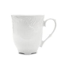 Kubek ĆMIELÓW Rococo 300ml Maria Biała Porcelana