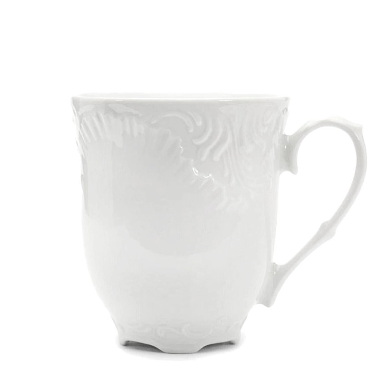 Kubek ĆMIELÓW Rococo 300ml Maria Biała Porcelana