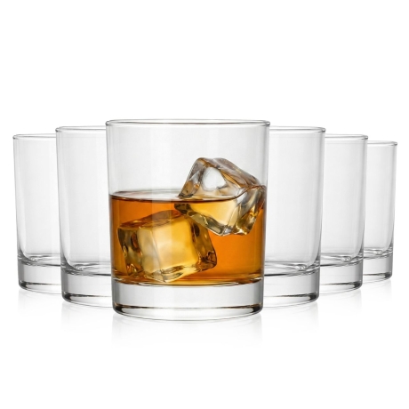 Przejdź do produktu Niskie szklanki do soku wody whisky NOVA 350ml | 6 szt.