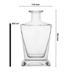 Zestaw do whisky 2+1 IMPERIAL karafka + 2 szklanki