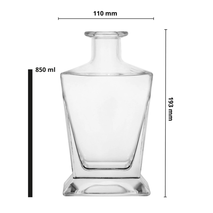 Zestaw do whisky 2+1 IMPERIAL karafka + 2 szklanki