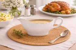 Sosjerka ĆMIELÓW Rococo 500ml Złota linia Biała Porcelana