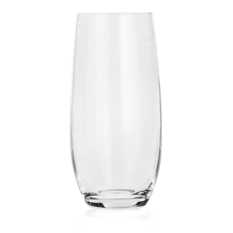 Szklanki wysokie BOHEMIA Club long drink do wody soku napojów 350 ml | 6 szt.