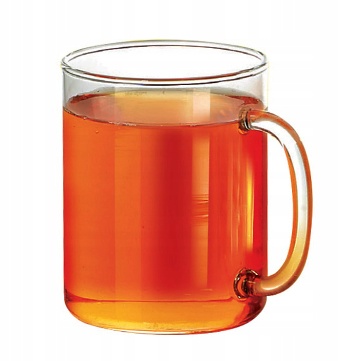 Zestaw szklanek żaroodpornych do herbaty kawy Termisil 400ml 6 szt.