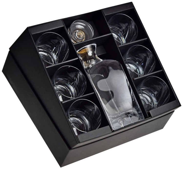 Ekskluzywny zestaw do whisky 6+1 KROSNO Handmade LEGEND